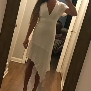 Petal + Pup “Sculpture” dress in Ivory